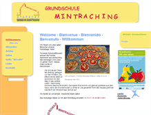 Tablet Screenshot of grundschule-mintraching.de